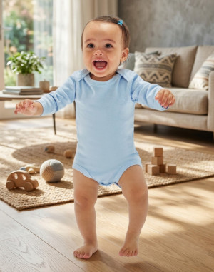 BZ30 - Babybugz - Combinaison Bodysuit bébéBZ30 - Babybugz - Body ML BébéBABYBUGZ